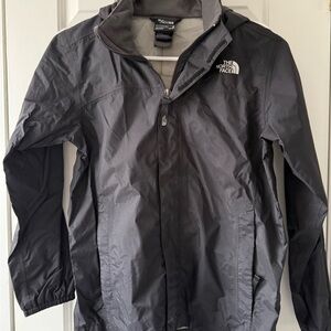 The North Face Kids Black Rain Jacket size M